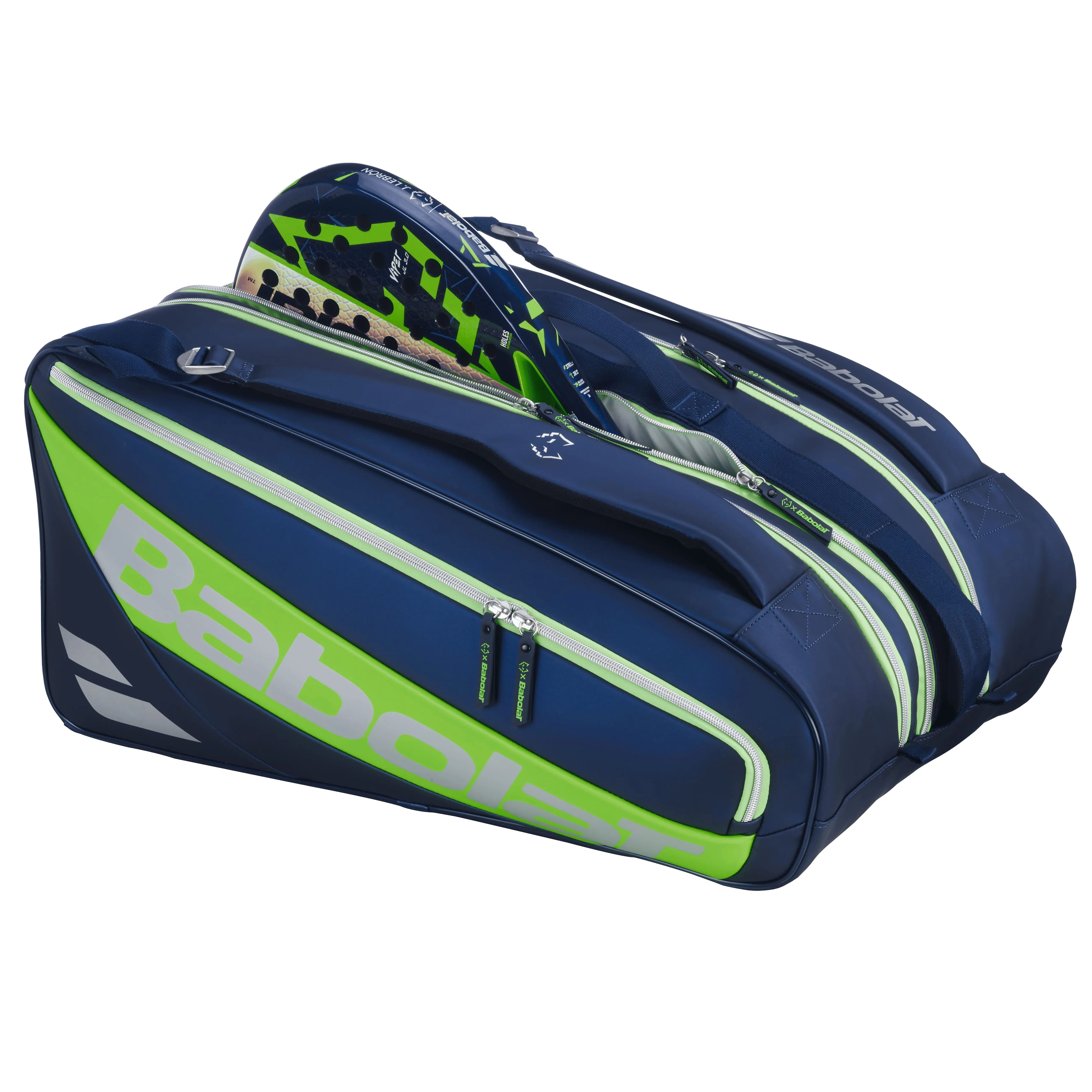 Sac Babolat Juan Lebron RH Bleu Profond/Vert Flash