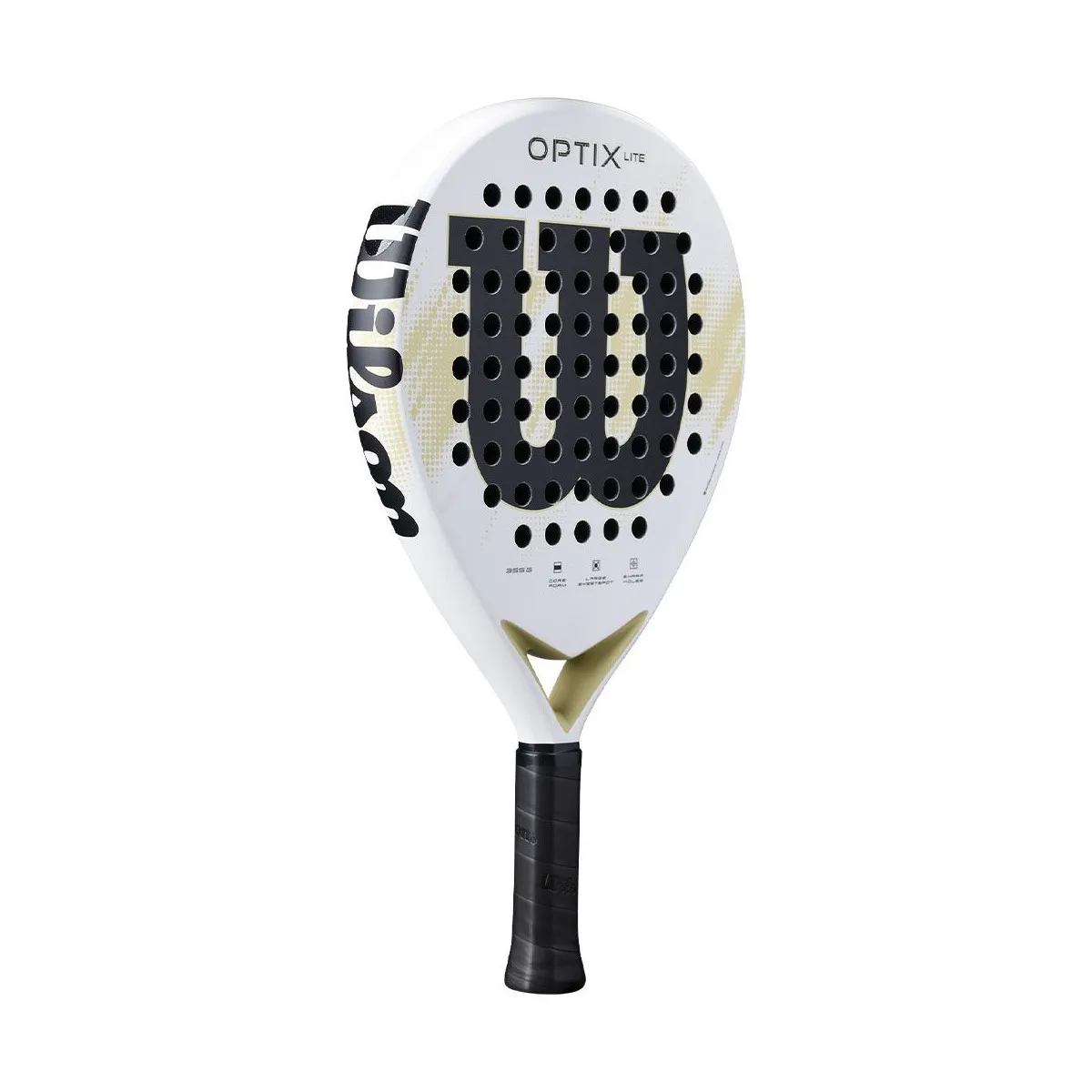 Raquette de padel Wilson Optix V2 Lite Blanc