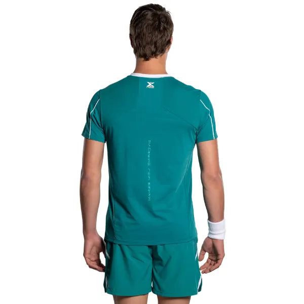T-Shirt NOX Pro Vert Ivoire