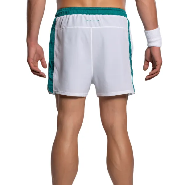 NOX Pro Weiß/Elfenbeingrün Shorts