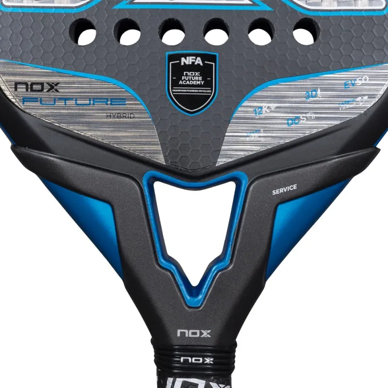 Raquette de padel Nox Future Hybrid 12K Alum 2025