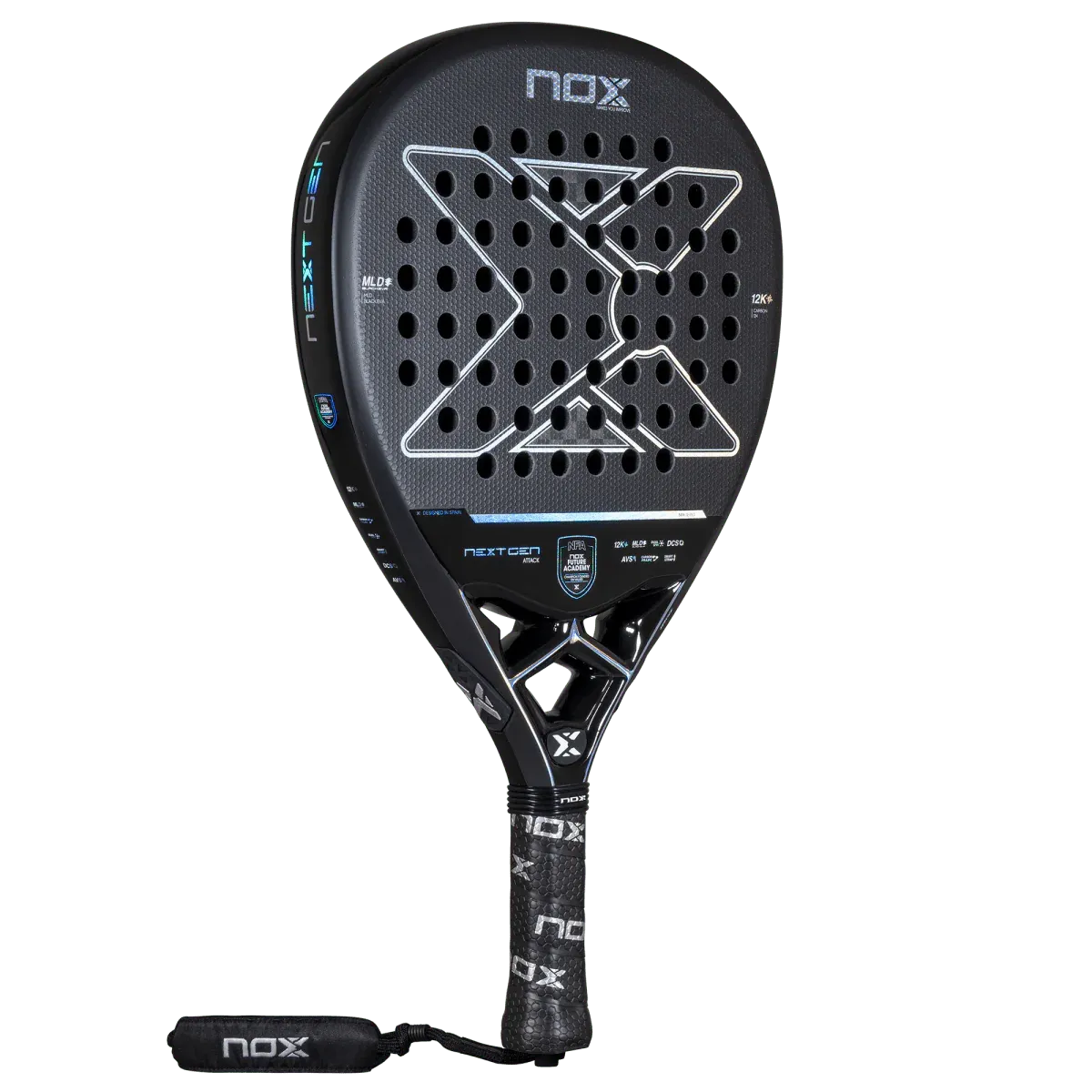Raquette de padel NOX NextGen Pro Attack 12K NFA Series 2026