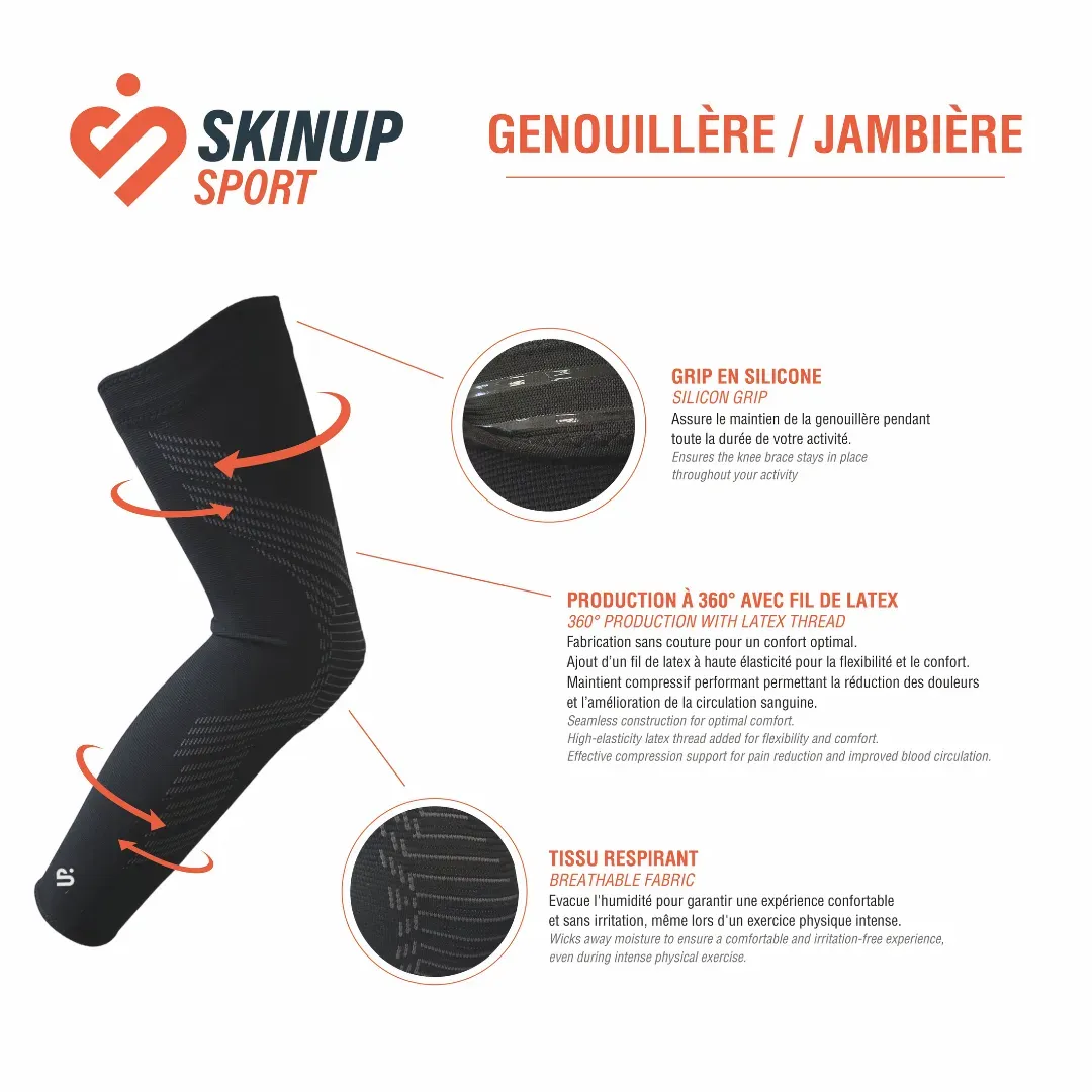 Jambière de Compression SKINUP Noir