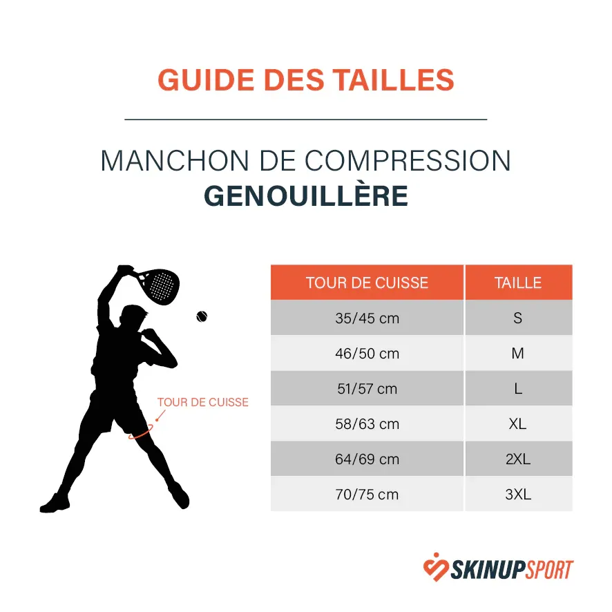 Jambière de Compression SKINUP Noir
