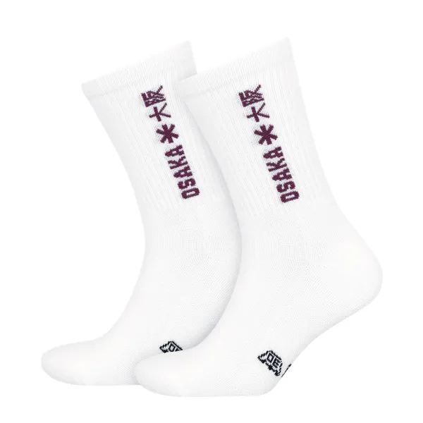 Chaussettes de Padel Osaka Duo Pack Bordeaux