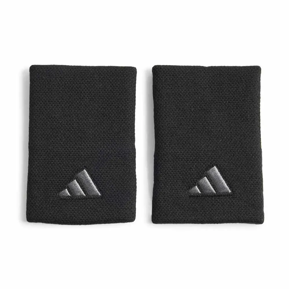 Poignets Éponges ADIDAS Tennis WB L Noir