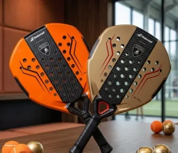 Illustration pack Raquettes de padel Babolat x Lamborghini 