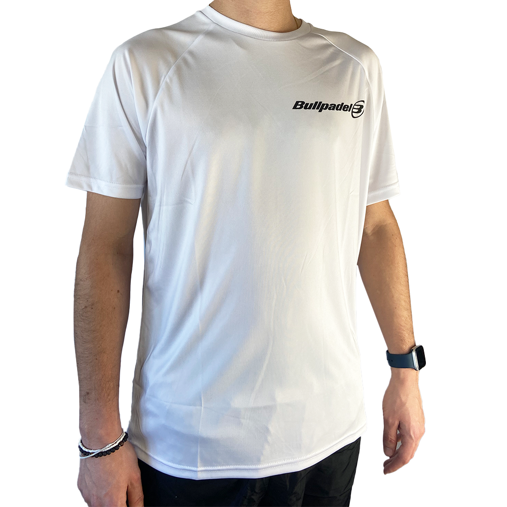 BULLPADEL PRESENTS M22 WHITE MEN&#039;S T-SHIRT