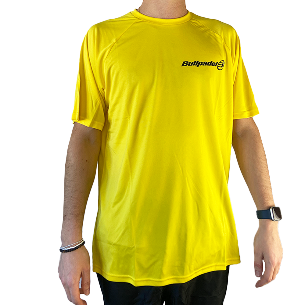 BULLPADEL PRESENTS YELLOW MEN’S T-SHIRT