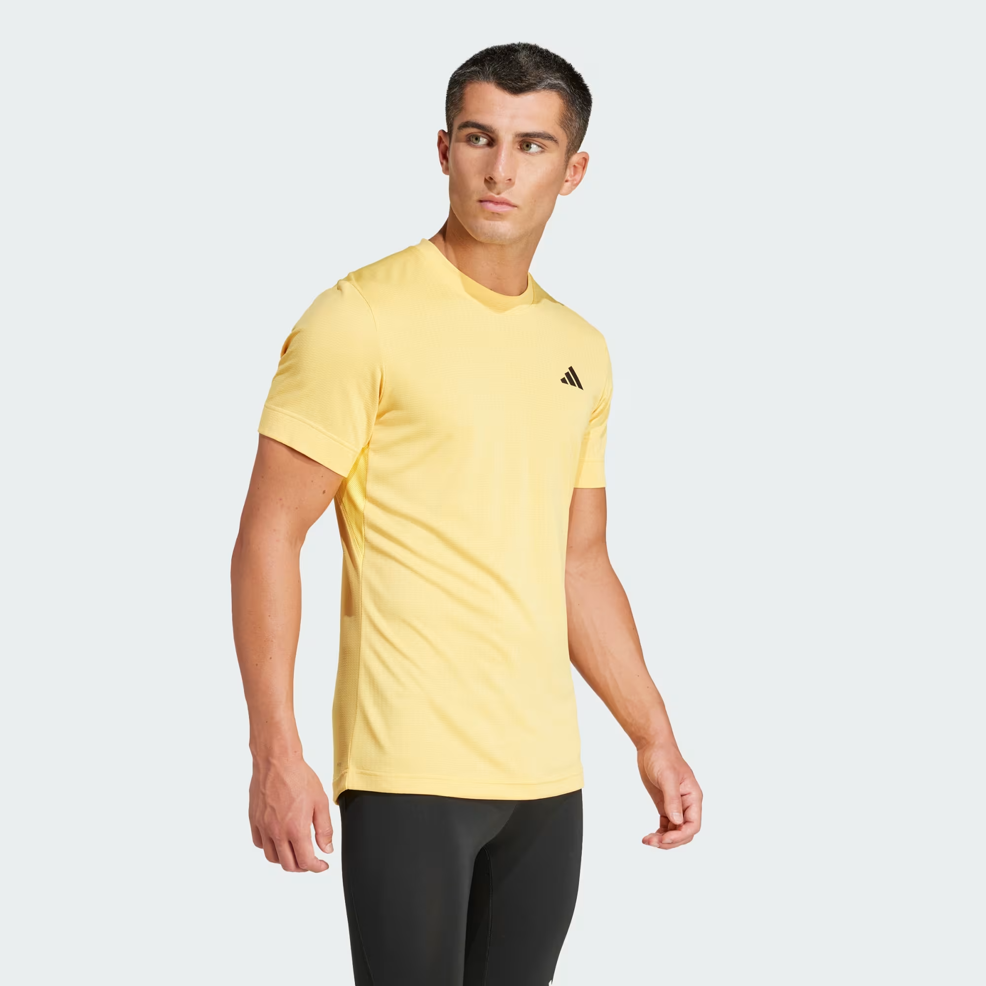 T-shirt ADIDAS T FREELIFT Jaune homme