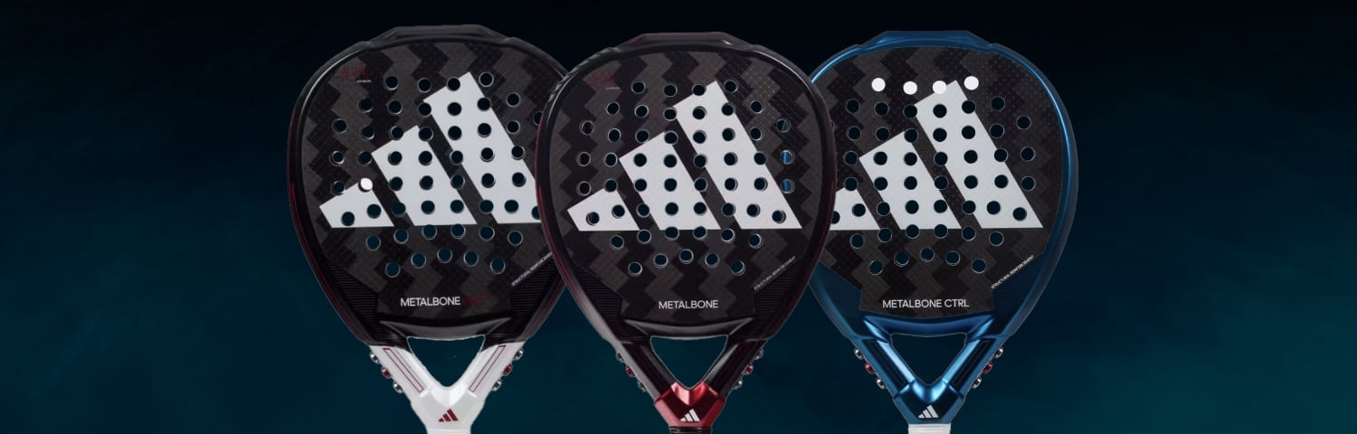 Illustration bannière Adidas padel rackets metalbone