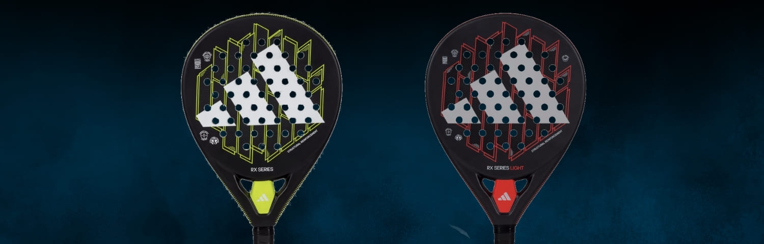 Illustration bannière Adidas RX padel rackets