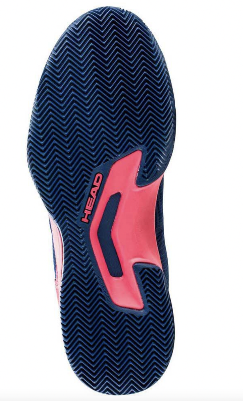Chaussures de Padel Head Sprint Team Clay 3.5 Femme Bleu