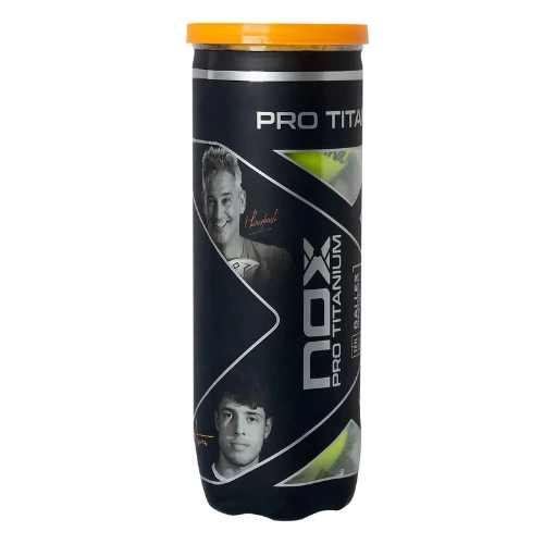 Balles De Padel Nox Titanium Pro X3