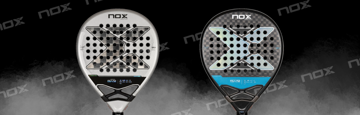 Illustration bannière Nox AT10 padel rackets