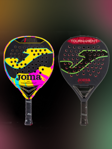 Illustration pack Joma Tournament padelracket 