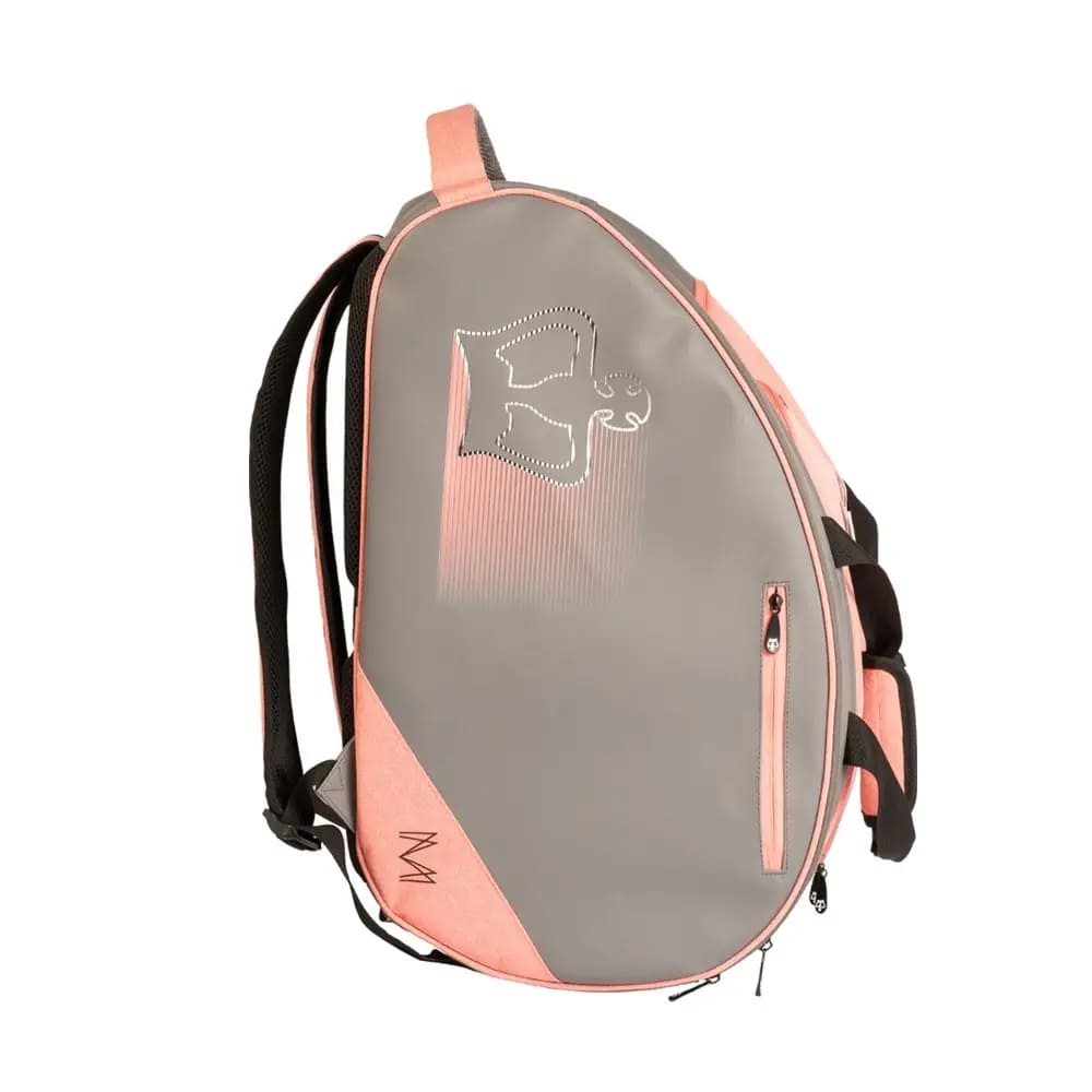 SAC DE PADEL BLACK CROWN HURRICANE GRIS ET ROSE 